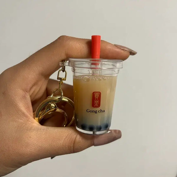 [BUNJANG] Gongcha Bubble Tea Keychain / 공차 버블티 키링 밀크티 보바티 키링