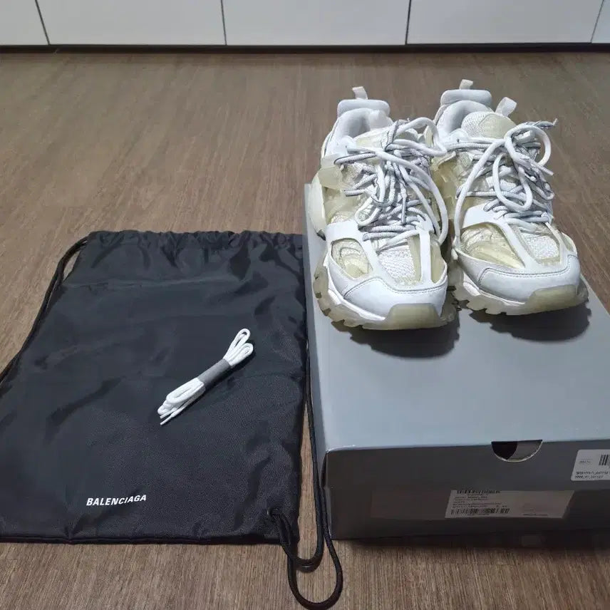 [BUNJANG] Balenciaga Track Shoes White / 발렌시아가 트랙슈즈 화이트