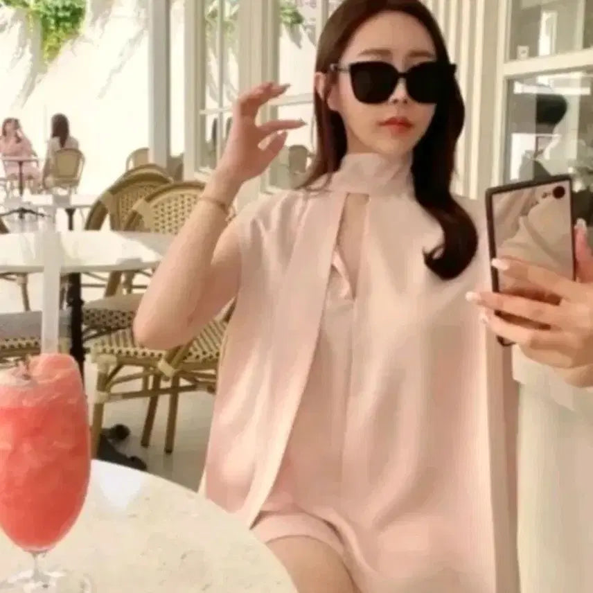 [BUNJANG] Lossom J Lapla Silk Tie Blouse / 수입의류 로썸제이 라플라 실크 타이블라우스