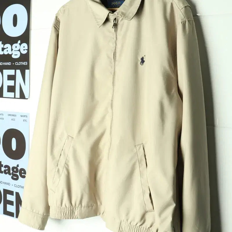 [BUNJANG] Polo Ralph Lauren Zip-Up Windbreaker Jumper Jacket / (XL-2XL) 폴로 랄프로렌 집업 바람막이 점퍼자켓-H36301