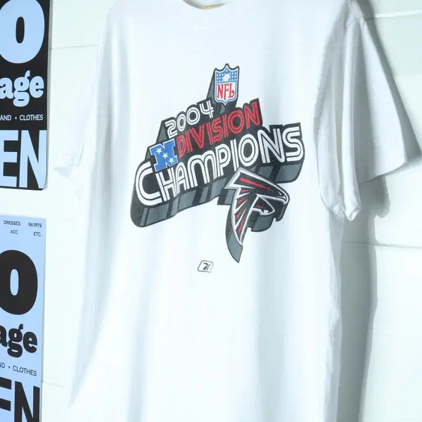 [BUNJANG] NFL Atlanta Falcons 00s Short Sleeve T-Shirt (L-XL) / (L-XL) 엔에프엘 반팔 티셔츠 00S 년대 애틀랜타-H36320