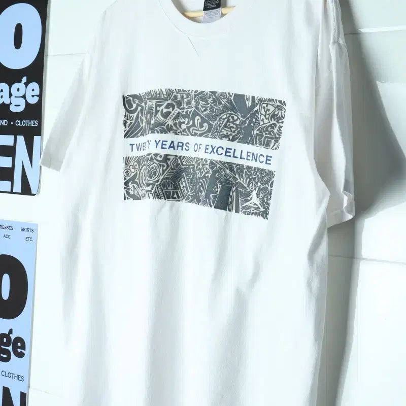 [BUNJANG] Jordan USA Vintage T-Shirt White 00s / (L) 조던 반팔 티셔츠 USA 00년대 흰색 올드스쿨-H36328