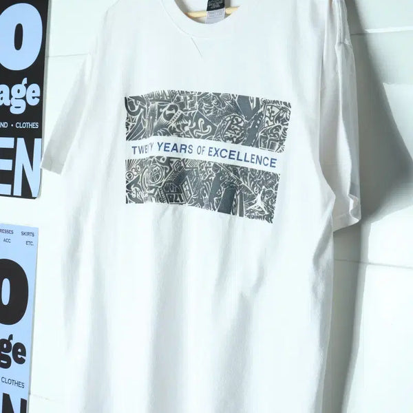 [BUNJANG] Jordan USA Vintage T-Shirt White 00s / (L) 조던 반팔 티셔츠 USA 00년대 흰색 올드스쿨-H36328