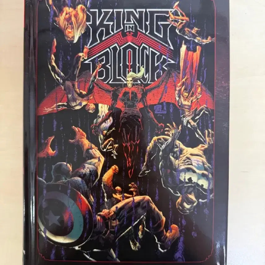[BUNJANG] Marvel Comics King In Black Omnibus Graphic Novel / 마블코믹스 King In Black Omnibus 킹인블랙 옴니버스 베놈 스파이더맨 미국만화 원서 그래픽노블