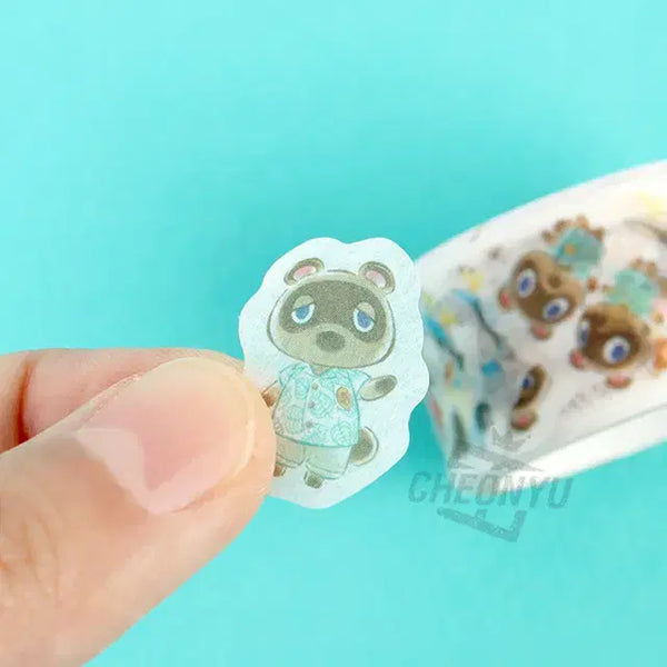 [BUNJANG] Animal Crossing: New Horizons Tear-off Masking Roll Sticker / 모여봐요 동물의숲 떼어쓰는 마스킹 롤스티커