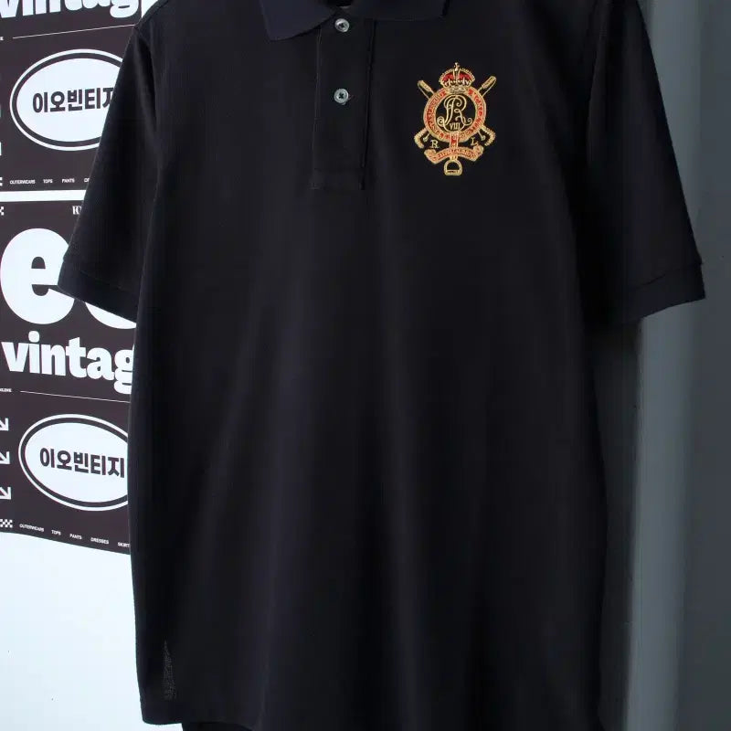 [BUNJANG] Polo Ralph Lauren Big Pony Rugby Short Sleeve Polo Shirt / (L) 폴로 랄프로렌 반팔 카라 티셔츠 컬렉션 빅포니 럭비-H36360