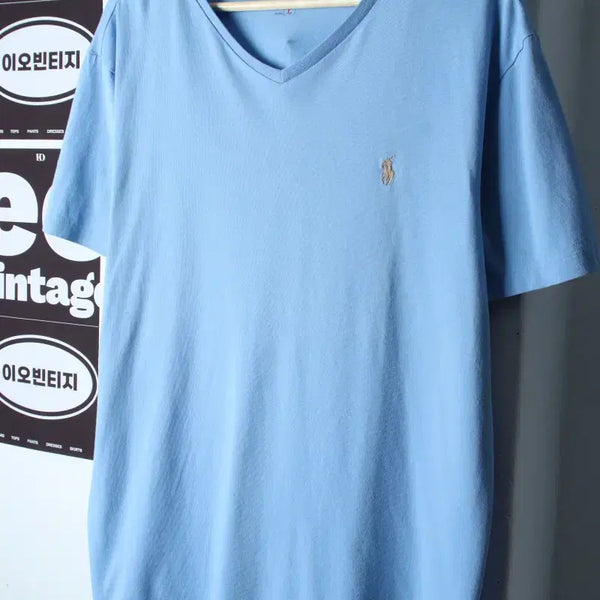 [BUNJANG] Polo Ralph Lauren T-Shirt Size L-XL 90s Aging / (L-XL) 폴로 랄프로렌 반팔 티셔츠 에이징 90S년대-H36373