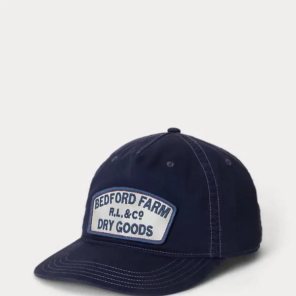 [BUNJANG] Polo Ralph Lauren Bedford Farm Vintage Logo Patch Ball Cap Navy / 폴로 랄프로렌 베드포드팜 빈티지 로고 패치 볼캡