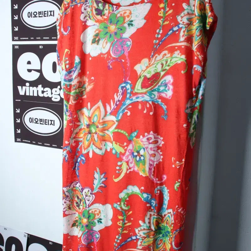 [BUNJANG] Polo Ralph Lauren Half-Sleeve T-Shirt Dress / W(L-XL) 폴로 랄프로렌 반팔 티셔츠 린네 원피스-H36377