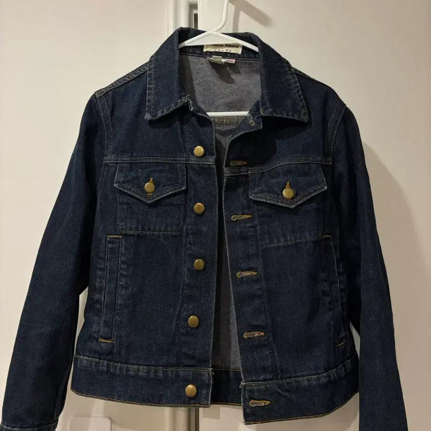 [BUNJANG] American Apparel Denim Jacket XXS / (상태좋음)아메리칸 어패럴 데님 자켓 XXS