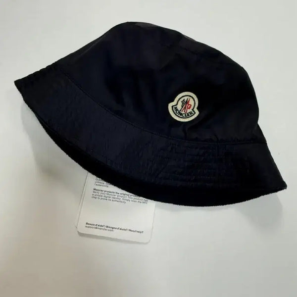 [BUNJANG] Moncler Reversible Bucket Hat Navy Large / 몽클레어 양면 버킷 모자 moncler