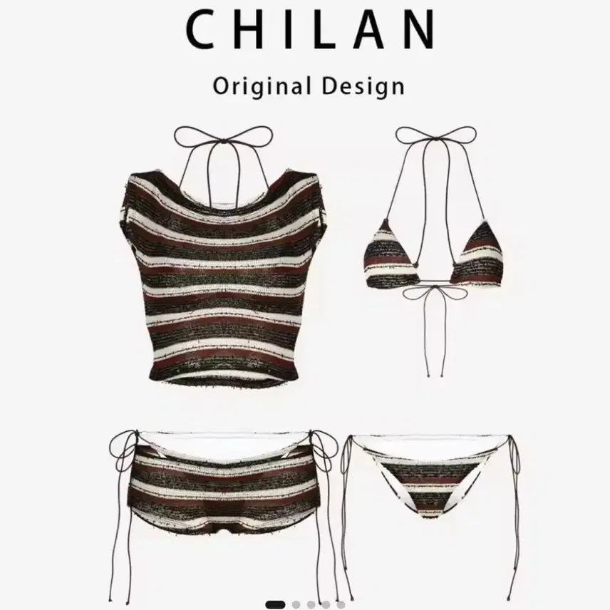 [BUNJANG] Jennie Coachella Bikini Full Set / 제니 코첼라 비키니 풀세트