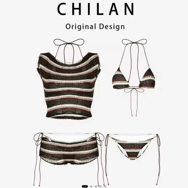 [BUNJANG] Jennie Coachella Bikini Full Set / 제니 코첼라 비키니 풀세트