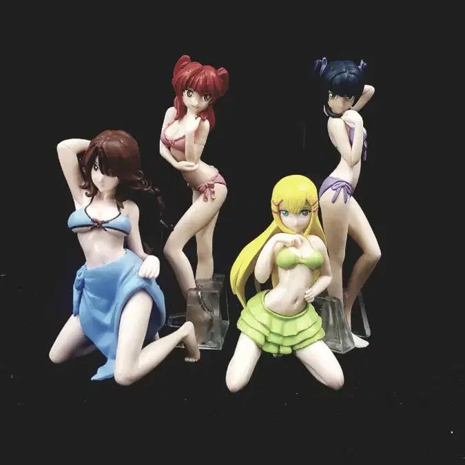 [BUNJANG] Gundam 00 Swimsuit Figure Full Set Unsealed Authentic / 건담,더블오,수영복,풀세트,개봉,정품