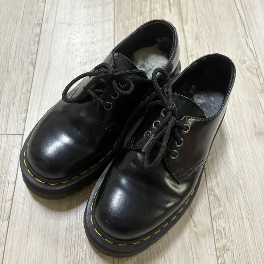 [BUNJANG] Dr. Martens 1461 Quad Black Shoes / 닥터마틴 1461 쿼드 240 블랙