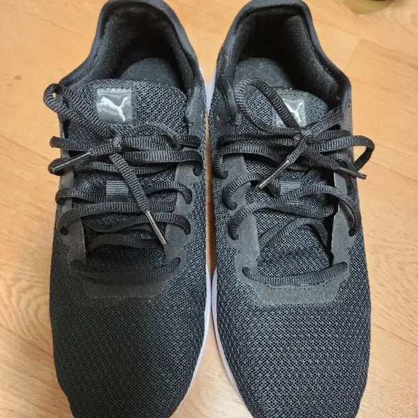 [BUNJANG] Puma Men's Black Sneakers Size 26.5 cm New / 푸마 남성용 운동화 블랙 싸이즈 26,5미리 새제품 미사용