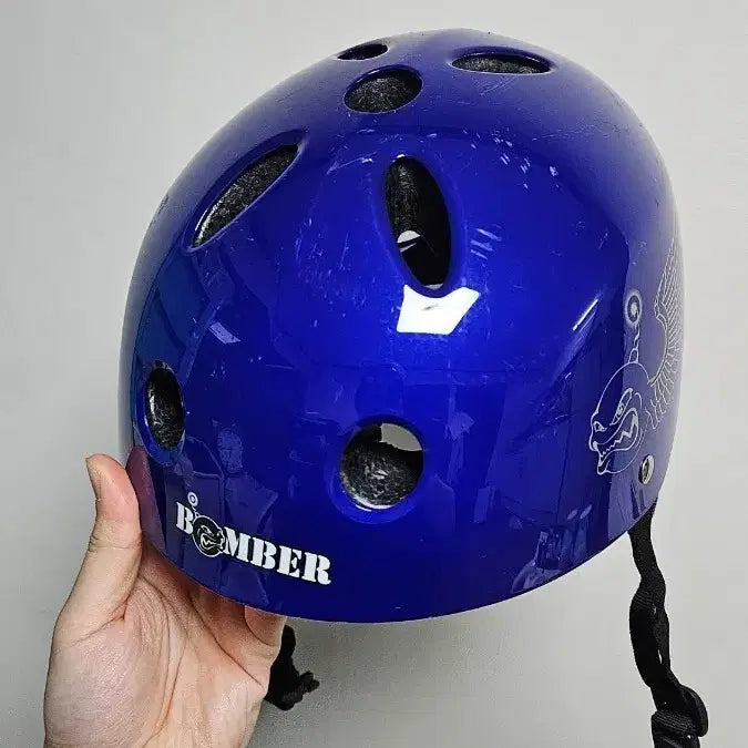 [BUNJANG] Blue Character Board/Bicycle Helmet (SM Size) / 보드/자전거 헬멧 sm사이즈