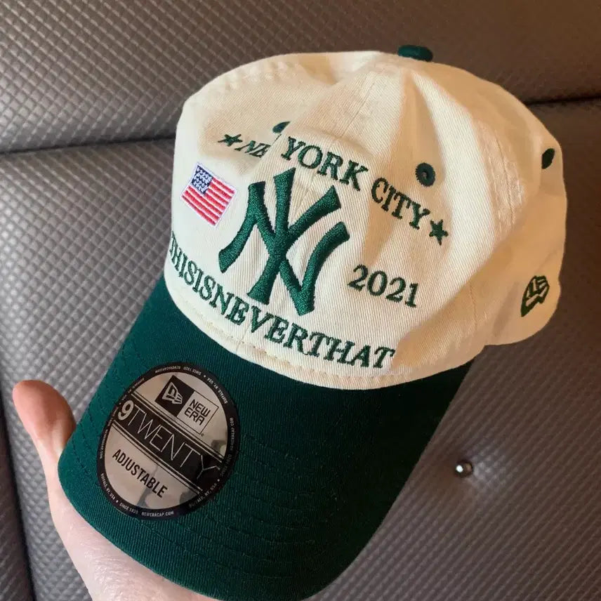 [BUNJANG] thisisneverthat x New Era Collaboration Cap / 새상품 디스이즈네버댓 x 뉴에라 볼캡 디네댓 뉴에라모자 콜라보