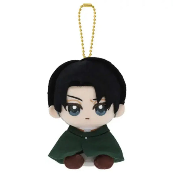 [BUNJANG] Attack on Titan Levi Plush Keychain / 진격의 거인 리바이 인형 키링 일본 정품 누이