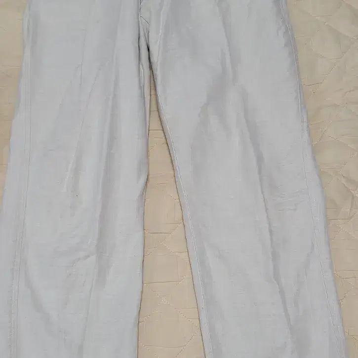[BUNJANG] Uniqlo Beige Cotton Banding Pants Size 36 / 유니클로 베이지  밴딩 면바지36
