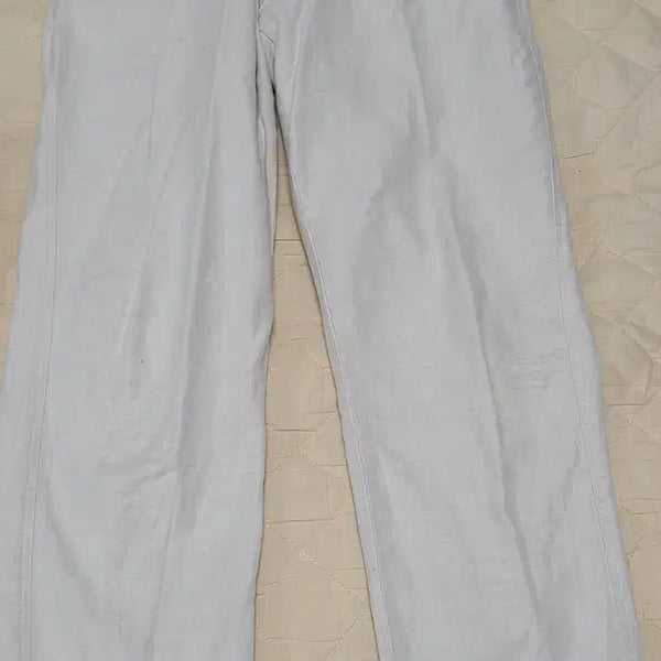 [BUNJANG] Uniqlo Beige Cotton Banding Pants Size 36 / 유니클로 베이지  밴딩 면바지36
