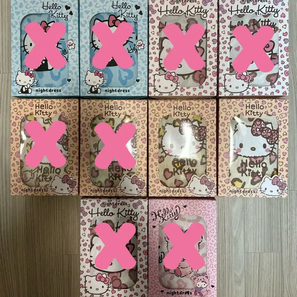 [BUNJANG] Hello Kitty Leopard Print Sleeveless Dress / 헬로키티호피레오파드나시원피스