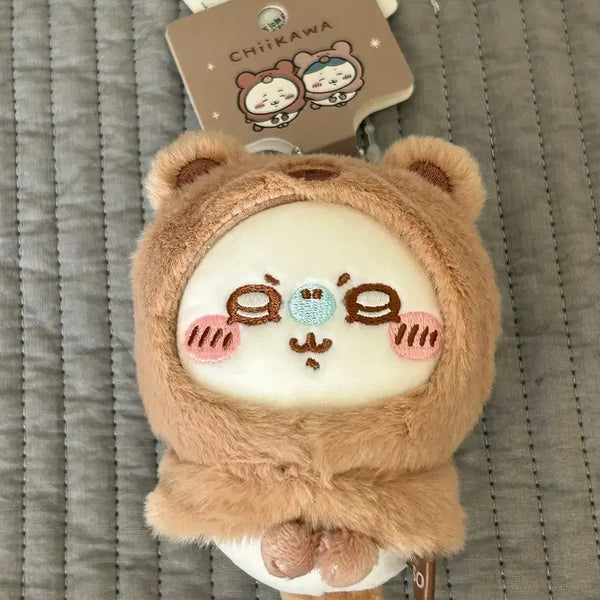 [BUNJANG] Monchhichi Momonga Autumn Bear Mini Figure / 먼작귀 미니소 가을 곰돌이 모몽가 판매