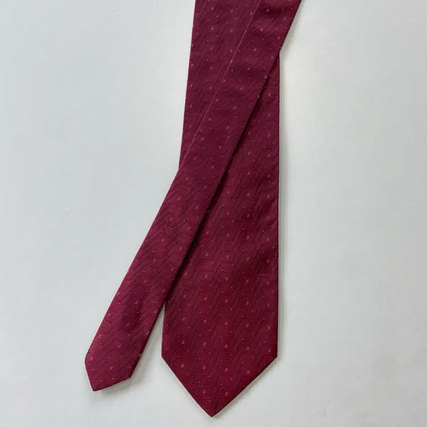 [BUNJANG] Courreges Silk Necktie / 꾸레쥬 정품 명품 넥타이 (COURREGES)