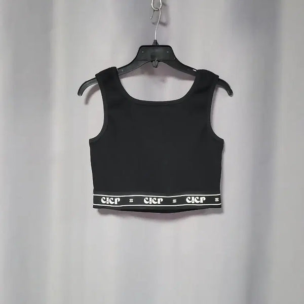 [BUNJANG] JJ JIGOTT Lettering Banding Sleeveless Top / JJ 지고트 레터링 밴딩 민소매 슬리브