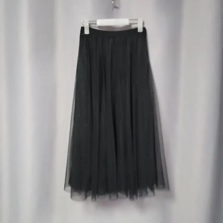 [BUNJANG] Pearl Tulle Skirt / 펄 튤 스커트