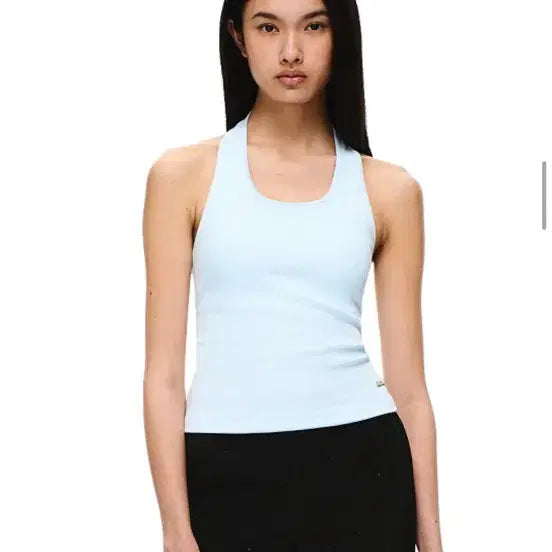 [BUNJANG] Verysi Halterneck Bra Top White M / 베리시 홀터넥 브라탑 화이트 M