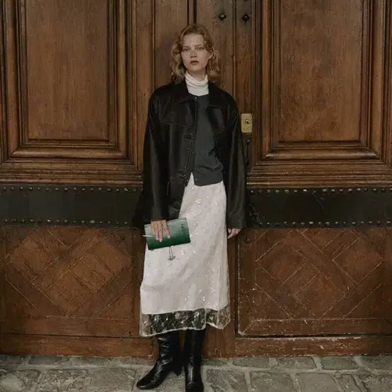 [BUNJANG] Loewe Sequin Skirt / 루에브르 스팽글 스커트