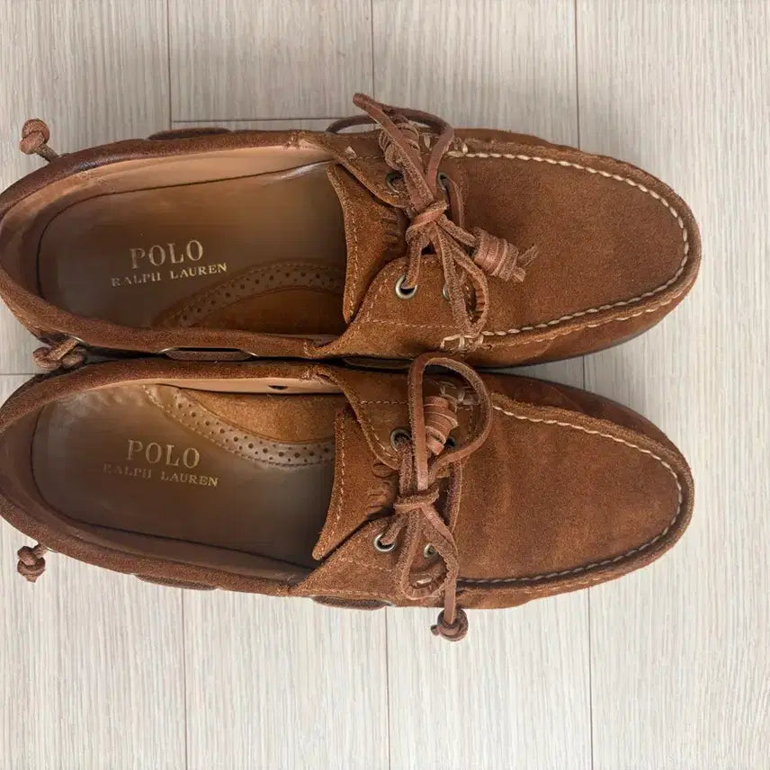 [BUNJANG] Polo Ralph Lauren Merton Boat Shoes Suede US 9.5 / 폴로 머튼 보트 슈즈 275 스웨이드