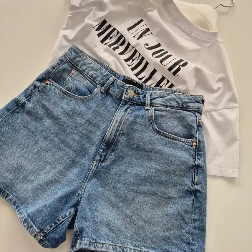 [BUNJANG] Zara Denim Shorts / 자라 데님 숏팬츠 (MT5