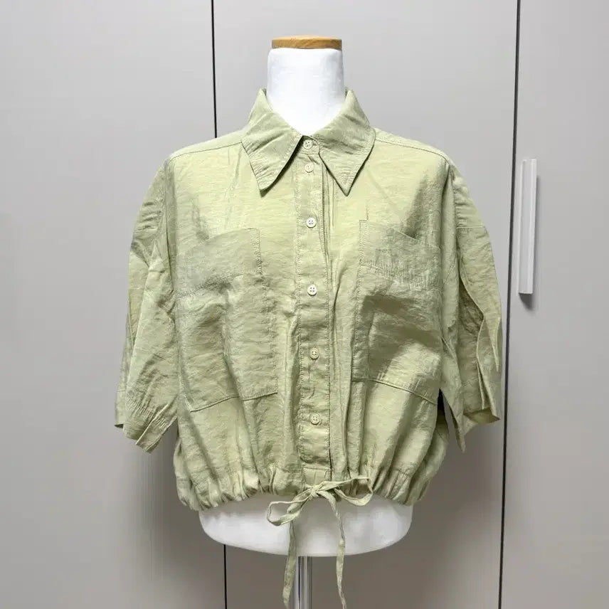 [BUNJANG] 8seconds Cropped Shirt / 에잇세컨즈 크롭셔츠 S