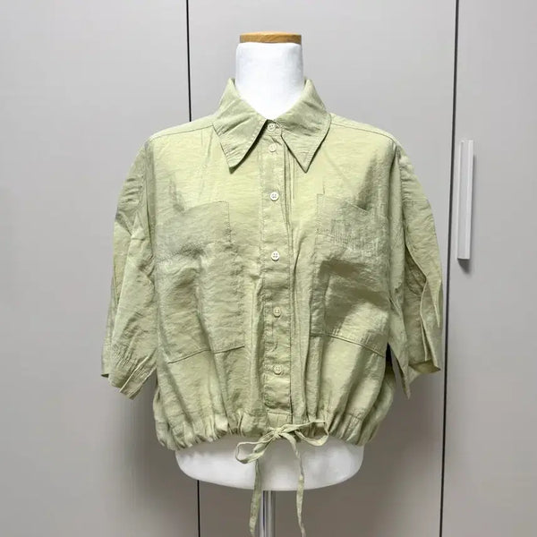 [BUNJANG] 8seconds Cropped Shirt / 에잇세컨즈 크롭셔츠 S