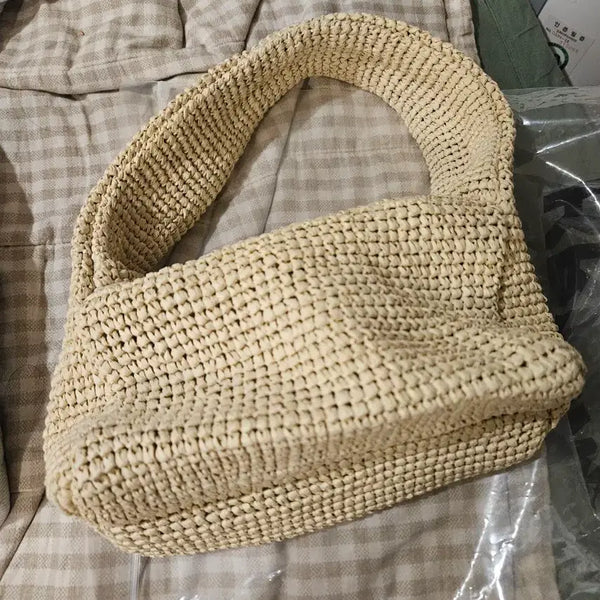 [BUNJANG] COS Raffia Tote Bag / 코스 라탄가방백 라피아 토트백