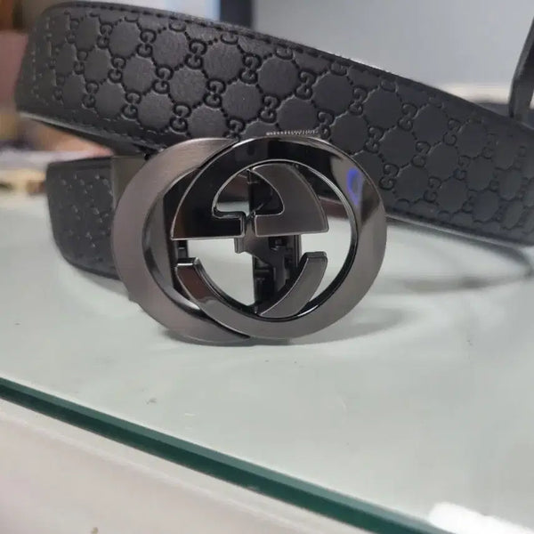[BUNJANG] Gucci GG Logo Belt Black / 구찌 GG 로고 벨트 블랙 새상품