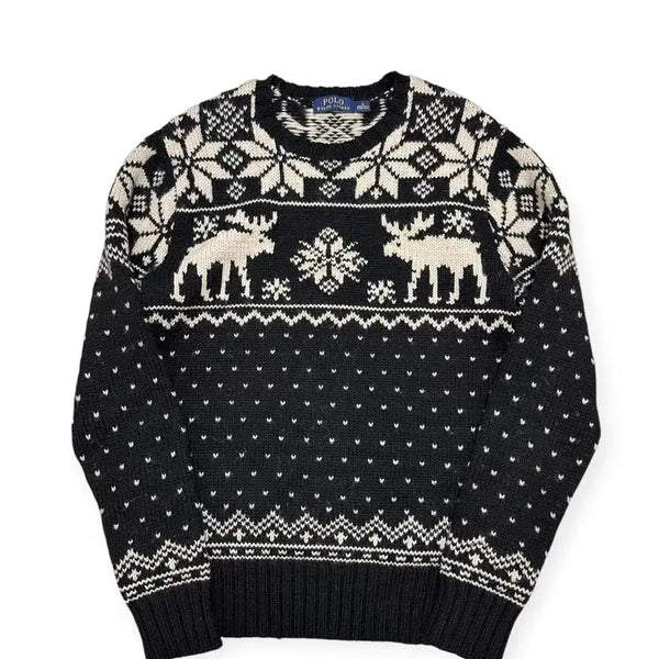 [BUNJANG] Polo Ralph Lauren Nordic Knit Sweater / 폴로 랄프로렌 노르딕 니트