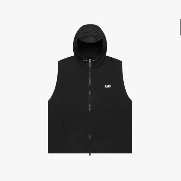 [BUNJANG] LMC Hooded Vest Black / LMC 후드 조끼 블랙 L