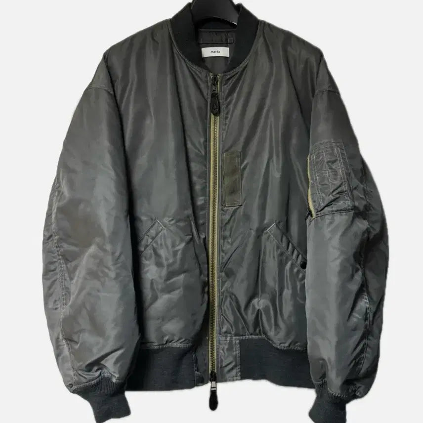 [BUNJANG] Marka MA-1 Sage Green Jacket / Marka 마카 MA-1 세이지 그린