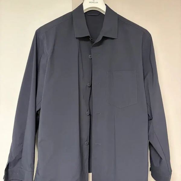 [BUNJANG] Uniqlo Airsense Jacket Navy 2XL / 유니클로 감탄셔츠재킷 네이비 2XL
