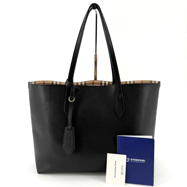 [BUNJANG] Burberry Haymarket Shoulder Bag / 버버리 헤이마켓 숄더백