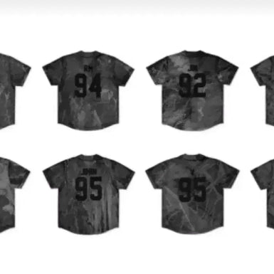 [BUNJANG] BTS Jungkook Jersey T-shirt M Size (Unsealed) / BTS 저지 정국 M 반팔 티셔츠 미개봉