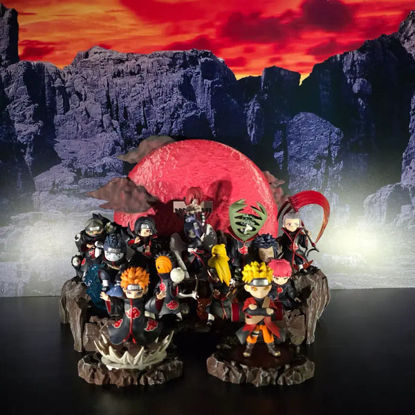 [BUNJANG] Pop Mart Akatsuki Nagato & Naruto All Figures (Opened, No Diorama) / [개봉양품] 다오라마 제외 팝마트 아카츠키 [히든 나가토,나루토] 포함 전종 팝니다