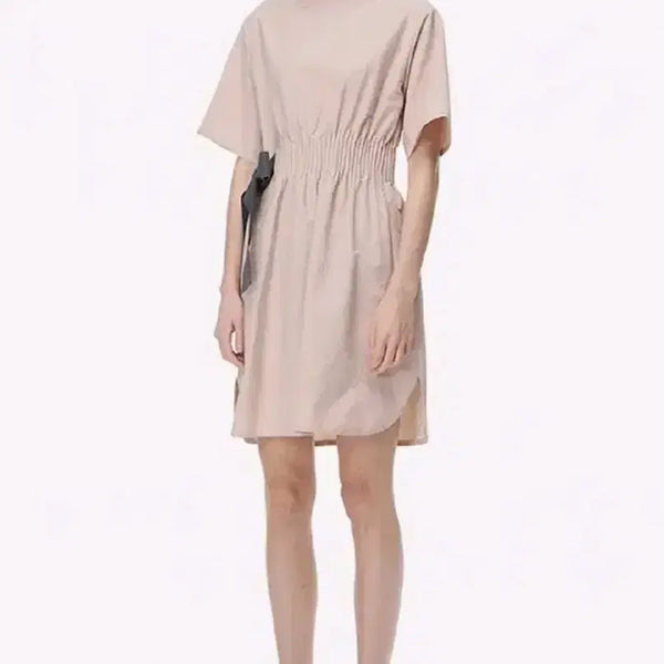 [BUNJANG] Mine (Hansem) Shirred Waist Ribbon Detail Dress / 한섬 마인 원피스 82