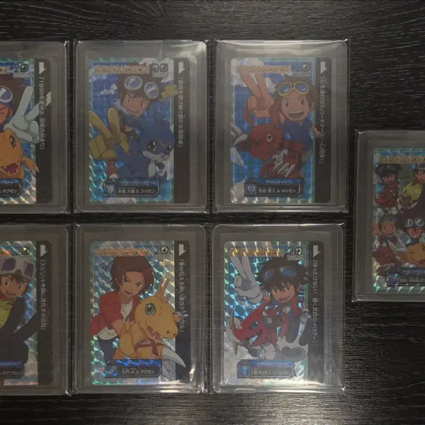 [BUNJANG] Digimon Japanese Carddass 20th Anniversary Premium Edition Set (7 Cards) / 디지몬 일판 카드다스 20주년 프리미엄 에디선 7장