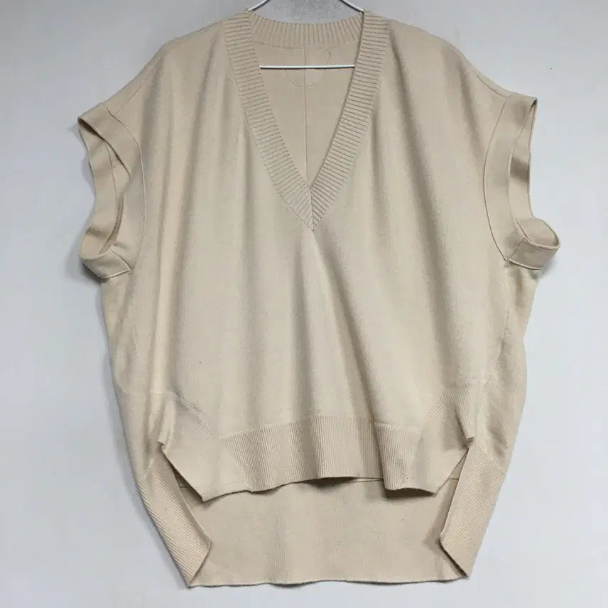 [BUNJANG] SYSTEM Oversized Knit Vest / SYSTEM 시스템 오버사이즈 니트 조끼 F