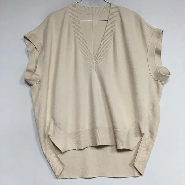 [BUNJANG] SYSTEM Oversized Knit Vest / SYSTEM 시스템 오버사이즈 니트 조끼 F