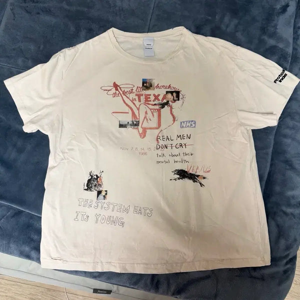 [BUNJANG] Protocol Index Graphic Print T-Shirt / 프로토콜 인덱스 티셔츠 2